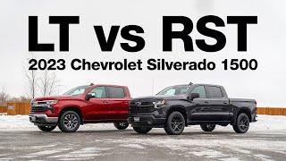 2023 Chevrolet Silverado Model Comparison | LT vs. RST