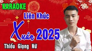 Tâm Sự Nàng Xuân Liên Khúc Karaoke Song Ca Thiếu Giọng Nữ Song Ca Cùng Nhất