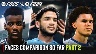 EA Sports FC 25 vs EA Sports FC 24 | Faces Comparison So Far Part 2