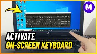 How to Activate ON SCREEN KEYBOARD Windows