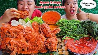 MAKAN SAMBIL JOGET‼️ GULAI AYAM KUAH PEDAS MAKAN BARENG KIKI @kikiwulandari21