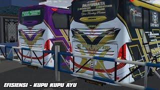 Mod Terbaru SHD Hino Farid. Livery Efisiensi Kupu Kupu Ayu. Bussid