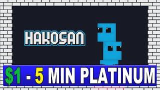 New Easy $1 Platinum Game | Hakosan Quick Trophy Guide