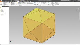 Tetrakis Hexahedron - Autodesk Inventor