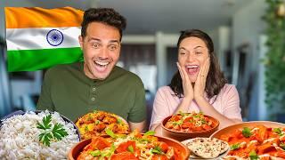 BRAZILIANS Trying INDIAN FOOD for the FIRST TIME!