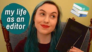 my life as a book editor // tips for aspiring editors