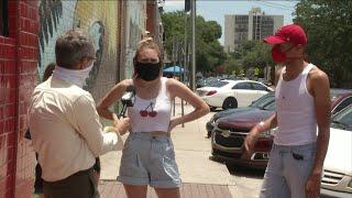 Jacksonville changes course, issues face mask mandate