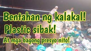 Bentahan ng kalakal/ plastic sibak/ At mga bagong presyo nito.