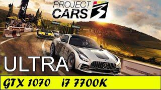 Project Cars 3 (Ultra) | GTX 1070 + i7 7700K [1080p 60fps]