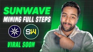 SunWave Token Mining App Full Guide - SunWave Token Fake or Real ? SunWave App Update