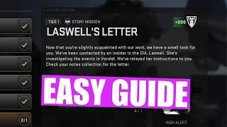 DMZ Lazwell's Letter Guide