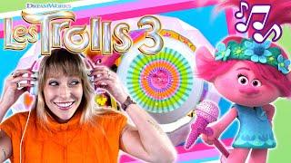 Une DJ remixe votre musique préférée des Trolls avec une table de mixage! | LES TROLLS 3