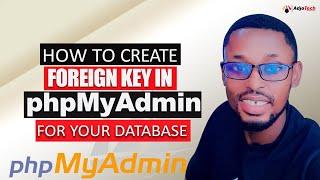 How to create foreign key in phpMyAdmin