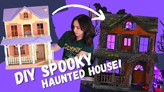 DIY Spooky Haunted Doll House