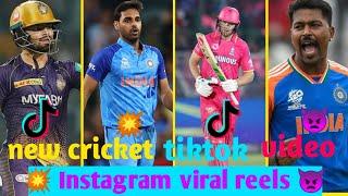 New Cricket Tik Tok Video ||Cricket tik tok video||New Instagram viral reels