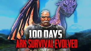 100 Days ARK Survival Evolved (The Island)
