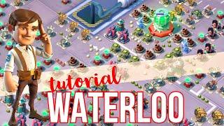 WATERLOO tutorial  how to walk the MAGIC PATH // attack/strategy/guide/tips // BOOM BEACH