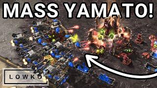 StarCraft 2: GuMiho's 15+ BATTLECRUISER ARMY vs Solar!