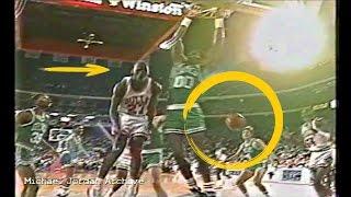 Michael Jordan Sick Assist to Horace Grant! (Bulls vs Celtics 1989)