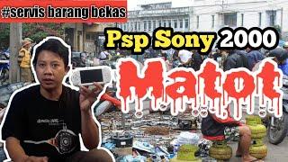 Memperbaiki Psp Sony seri 2000 matot hanya Rp 45000