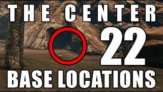 ARK The Center - 22 Base Locations... rat holes, alpha spots, hidden locations and more...