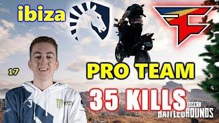 PUBG - Team Liquid ibiza, Faze FuzzFace, ubah & mxey - 35 KILLS - PRO TEAM #SQUAD