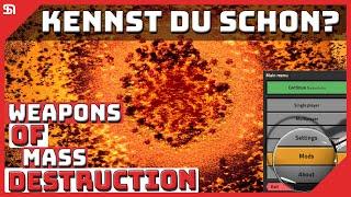 WEAPONS OF MASS DESTRUCTION | Factorio Mod | Deutsch