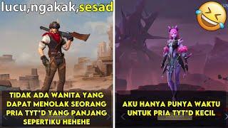 Percakapan Hero Sesad Bahasa Indonesia mobile legend || Dialog Hero Sesad