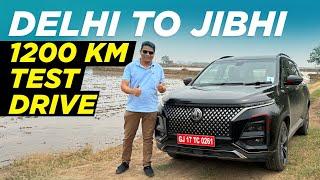 Delhi to Jibhi in MG Hector | 1200 km Test Drive Review |  Automobile Industry | Times Drive