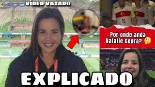 Enfim achei o Áudio original da Natalie Gedra no cazé Tv - Entenda o Real motivo