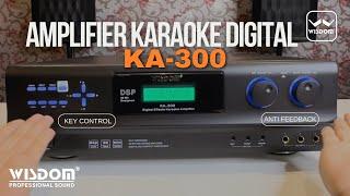 AMPLIFIER KARAOKE DIGITAL WISDOM KA-300