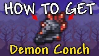 How to Get Demon Conch in Terraria | How to get Demon Conch