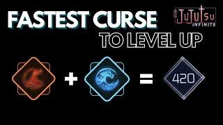 Which CURSE TECHNIQUE to get TO LEVEL UP FAST | Jujutsu Infinite