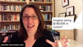 How to Go to College for Free: Merit-Based Scholarships - Dr. Bernstein