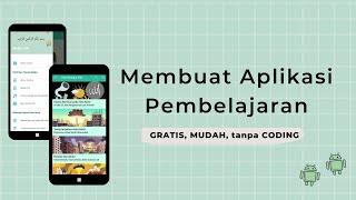 Tutorial Membuat Aplikasi Pembelajaran PAI Menggunakan Andromo II Gratis, Mudah, tanpa Coding