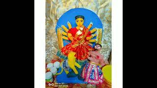 ।।How To Making Small Durga Murti 2021।।#durga_muri_making#durga_puja_special #acrylic_color