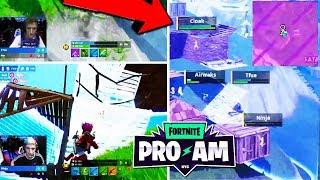 TFUE vs CLOAK vs NINJA *FINAL ZONE* FORTNITE PRO AM! Fortnite World Cup Day 1