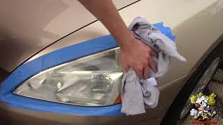 How to Restore Your Headlights For Under 5 Dollars !!!!