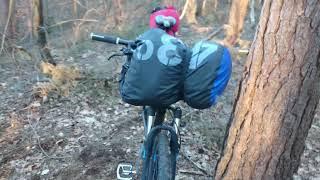 Bikepacking Trip In The Woods (Testing The Firebox For The First Time)