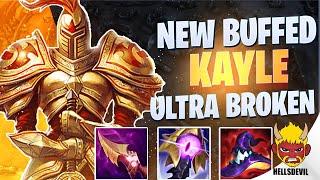 WILD RIFT | NEW BUFFED KAYLE IS ULTRA BROKEN!!! | Challenger Kayle Gameplay | Guide & Build