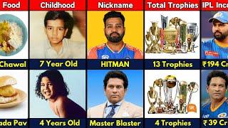 Comparison: Rohit Sharma VS Sachin Tendulkar