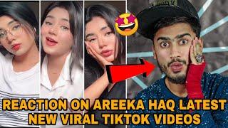 Reaction On Areeka HaQ New Trending Tiktok Videos |#Areeka Haq New  Tiktok Videos |#Ak Reaction