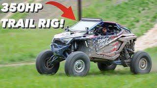 Unleashing the Beast: 350HP Pro R Trail Car Madness