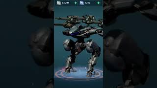 War Robots: I won a Crisis + 2 Reaper from free blue data pad (Silver)