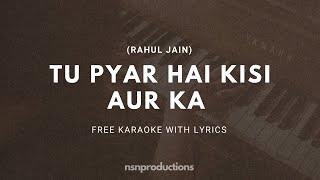 Tu Pyar Hai Kisi Aur Ka | Free Unplugged Karaoke Lyrics | Dil Hai Ke Manta Nahi | Kumar Sanu