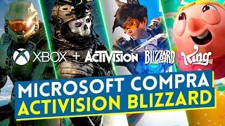 ¡SE ACABÓ! MICROSOFT cierra la COMPRA de ACTIVISION BLIZZARD por 68.700 MILLONES