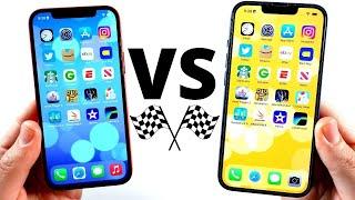 iPhone 12 vs iPhone 13 Speed Test!