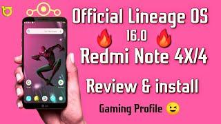 Official Lineage OS 16.0 for Redmi Note 4X/4 (Mido) Review & install