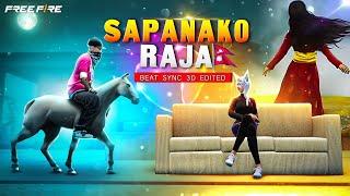 Sapanako Raja - Freefire Beat 3D Edited Video