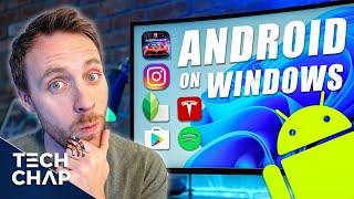 SECRET way to get Android Apps + Google Play Store on Windows 11!